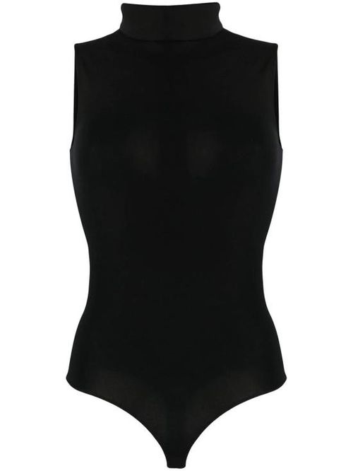 [해외] 25FW 월포드 바디수트 티셔츠 76048 7005 BLACK