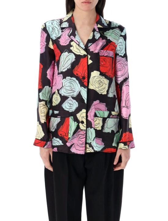 CAMA0641I0UTSG30 ORN99 BLACK MULTI ROSE
