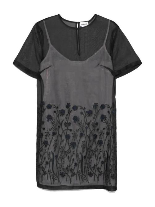 25SS 파로쉬 숏 원피스 D726012SORGENTE 013 NERO Black