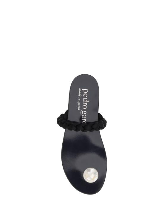 25SS 페드로 가르시아 샌들 PIPA01 004 BLACK - PEDRO GARCIA