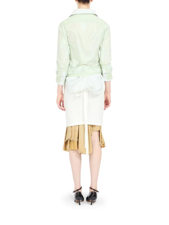 S51DT0016MTJ024688 PALE GREEN AND LIGHT GREEN WHITE