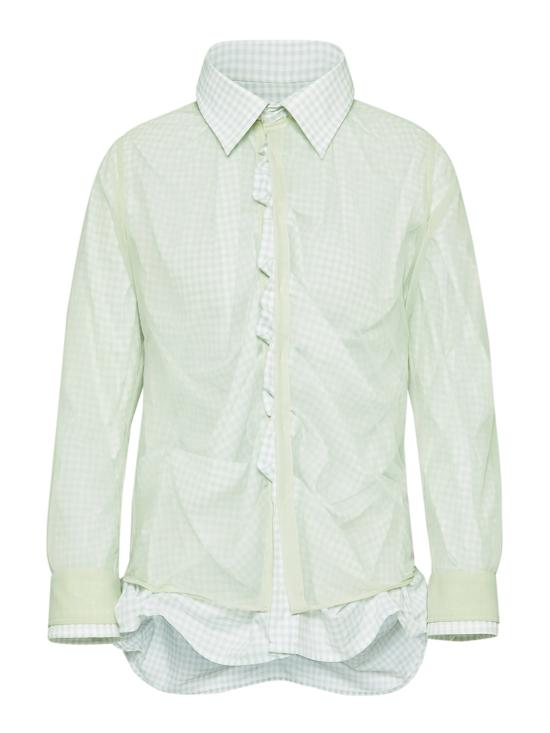 S51DT0016MTJ024688 PALE GREEN AND LIGHT GREEN WHITE