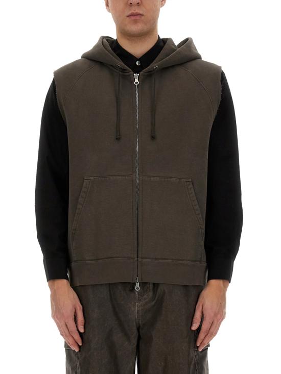 M2256MF FRENCHSUNFADEHEFTYFLEECE BROWN