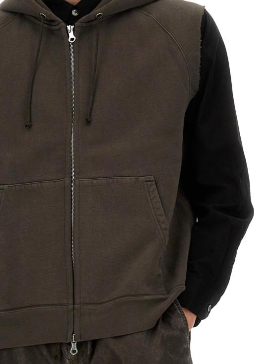 M2256MF FRENCHSUNFADEHEFTYFLEECE BROWN