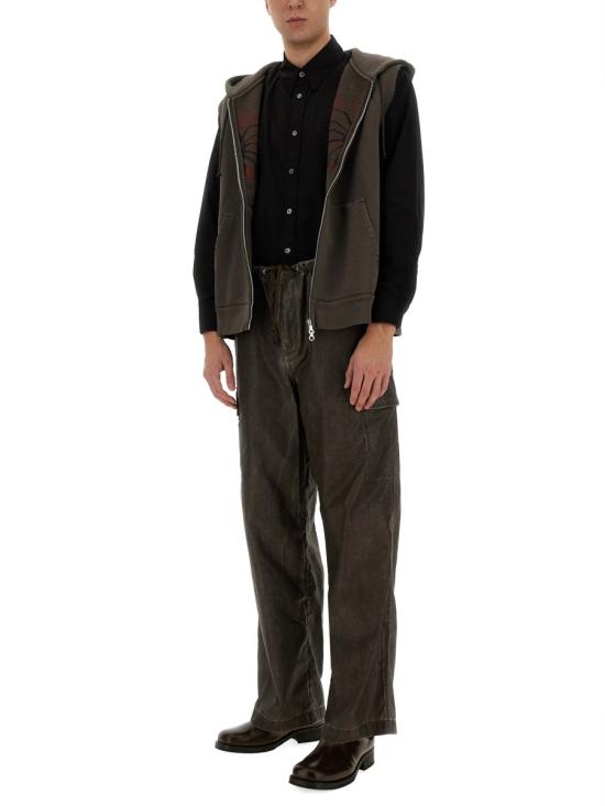 M2256MF FRENCHSUNFADEHEFTYFLEECE BROWN