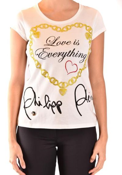 [해외] 20SS 필립 플레인 반팔 티셔츠 P17C WTK0066 PJY006N White