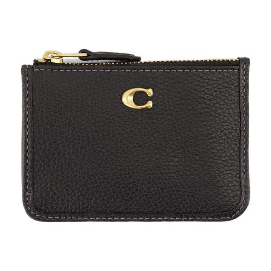 25SS 코치 지갑 CR550 B4 BK black - COACH
