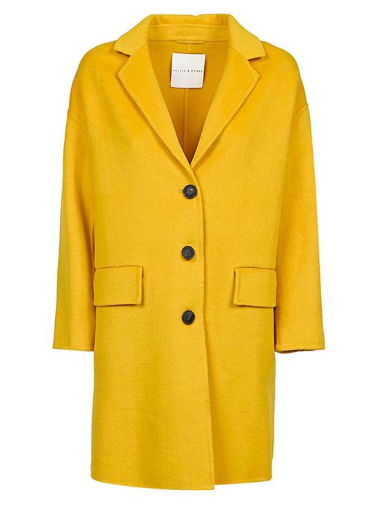22FW 스킬앤진스 코트 W243BLANCA490 W419199 Yellow - SKILL&GENES