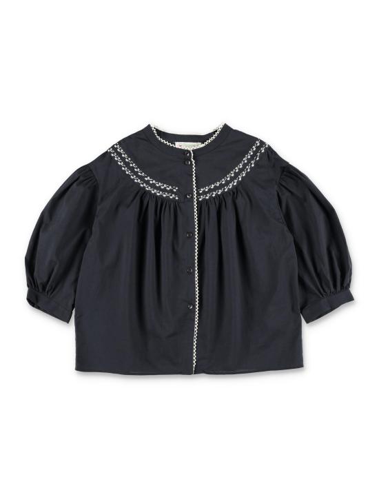 25SS [키즈] 봉쁘앙 셔츠 S05GBLW00027 099A BLACK - BONPOINT