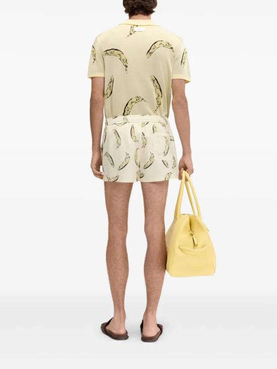 255SW0132407 BANANA PRINT YELLOW 2BV
