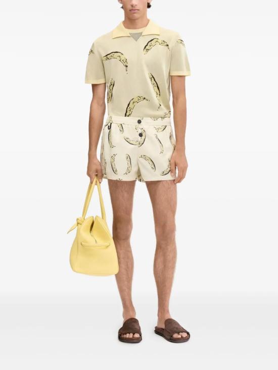 255SW0132407 BANANA PRINT YELLOW 2BV