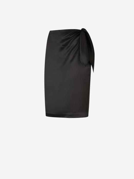 776450 Y6H40Crepe Satin Reliefe 1000Noir