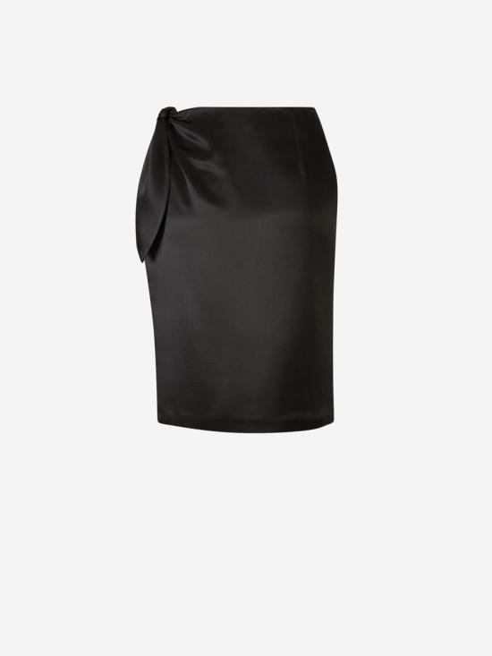 776450 Y6H40Crepe Satin Reliefe 1000Noir