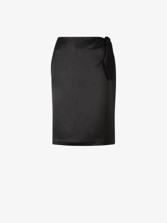 776450 Y6H40Crepe Satin Reliefe 1000Noir