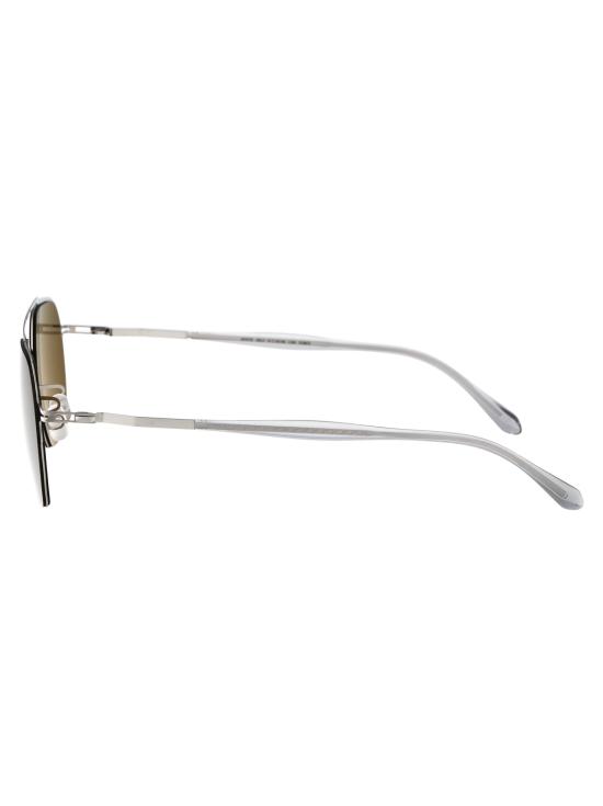 25SS 마이키타 선글라스 ARLO 051 SHINY SILVER RAW GREEN SOLID - MYKITA