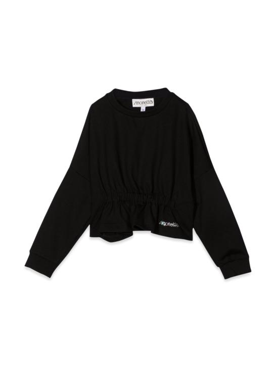21FW [키즈] 시모네타 풀오버 1P5100K J0035930 BLACK - SIMONETTA