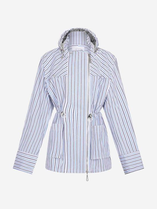 25SS 파코라반 자켓 25ECVE017CO0579100 COTTON STRIPESWV266 BLUE - PACO RABANNE