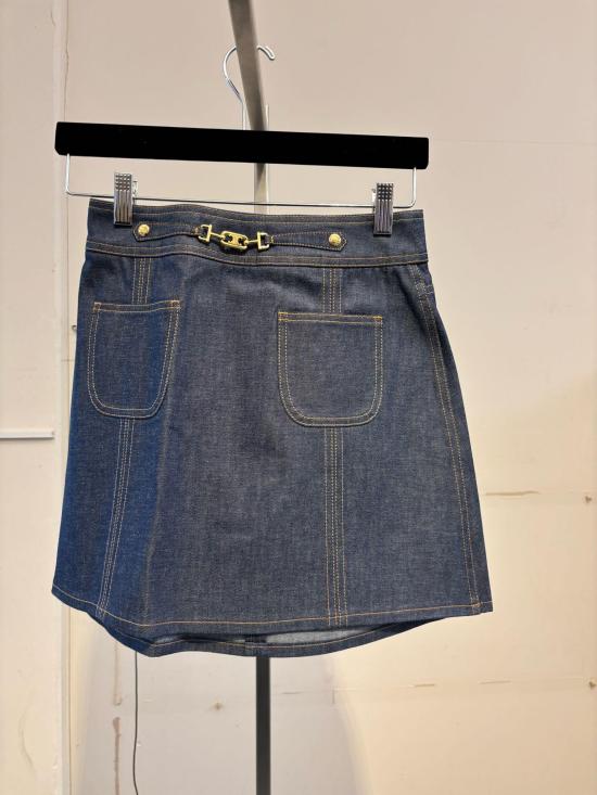 25SS 셀린느 스커트 RJ0330842 07IA - CELINE