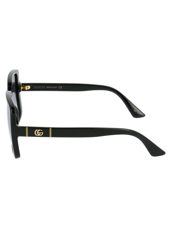 GG0632S 001 BLACK BLACK GREY