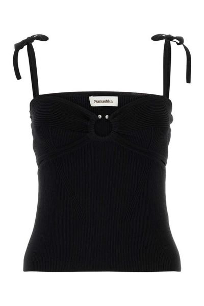 [해외] 24SS 나누슈카 민소매 티셔츠 NW24RSTP03199 BLACK