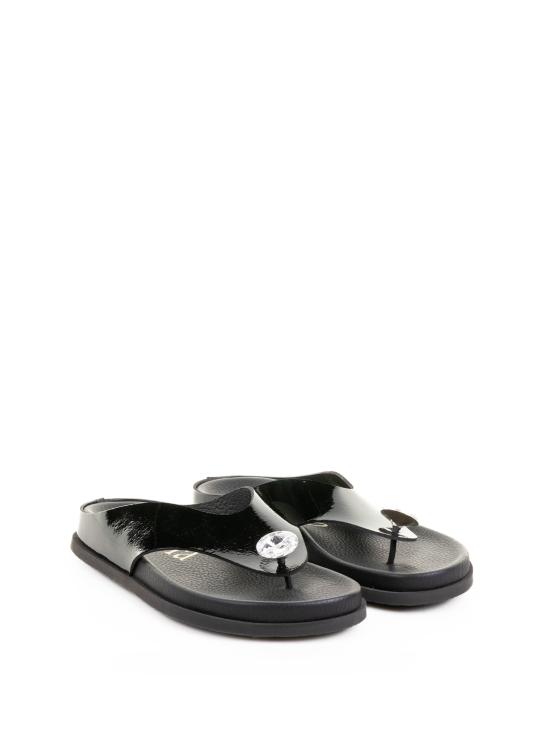 25SS 페드로 가르시아 샌들 DUNA 03 CASTORO NAPLACKBLACK CRYSTAL Black - PEDRO GARCIA