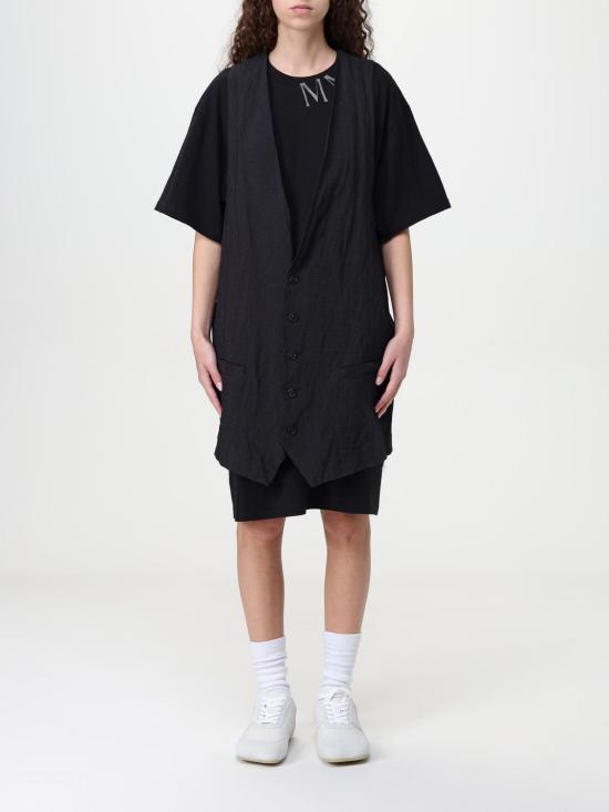 25SS MM6 메종마르지엘라 베스트 S52FB0093M35253 900 Black - MM6 MAISON MARGIELA