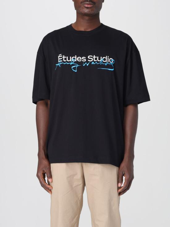 25SS 에뛰드스튜디오 긴팔 티셔츠 E25MCTSH134 99 Black - ETUDES