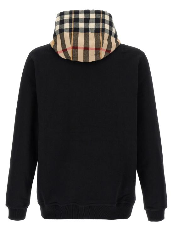 25FW 버버리 후드 티셔츠 8058117BLACK Black - BURBERRY