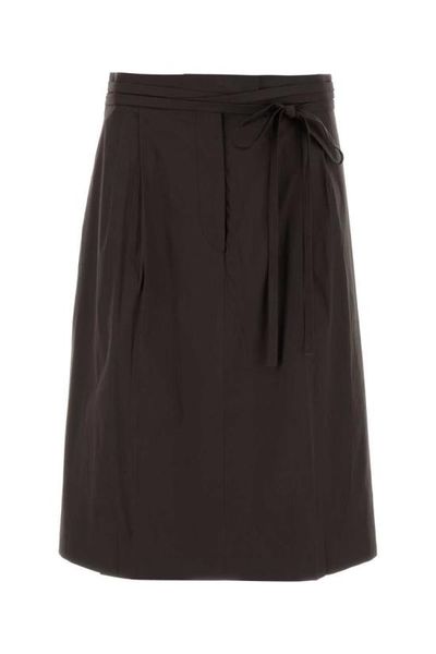 [해외] 25FW 프라다 스커트 P176WGSOOO12VC F0192 BROWN