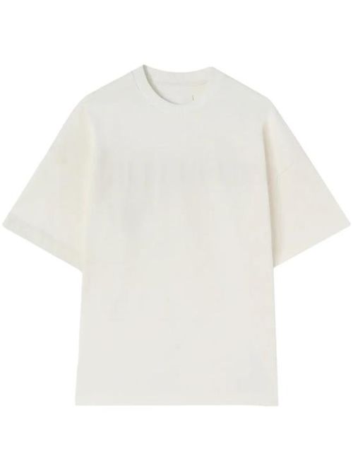[해외] 25FW 질샌더 반팔 티셔츠 J21GC0168J20243 102 WHITE