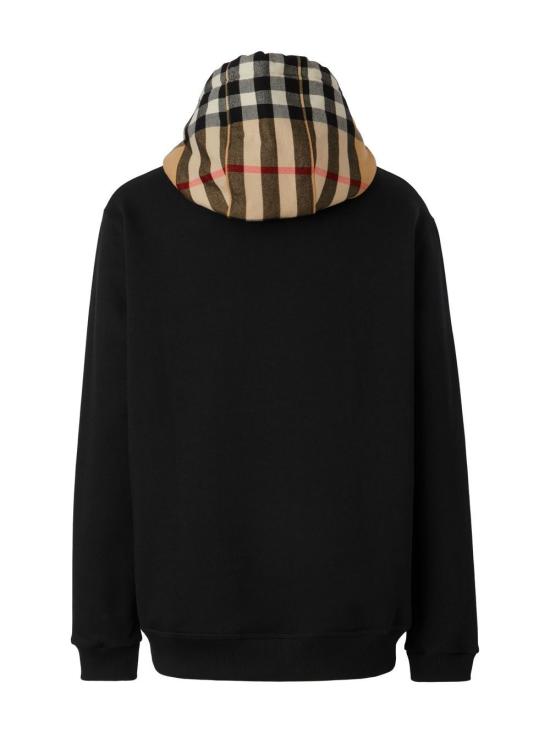 25FW 버버리 후드 티셔츠 8058117 BLACK - BURBERRY