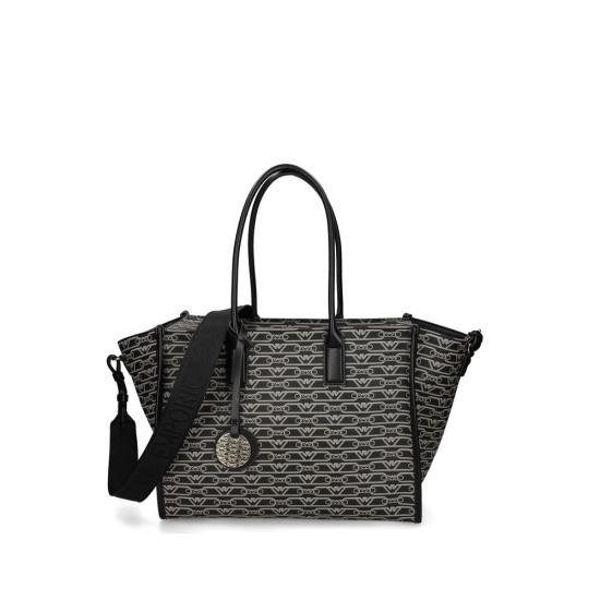 25FW 엠포리오 아르마니 토트백 AF11951 EW000370 FC033 BLACK NEUTRALS