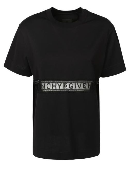 [해외] 22FW 지방시 반팔 티셔츠 BW709T 3Z7Z 001 Black
