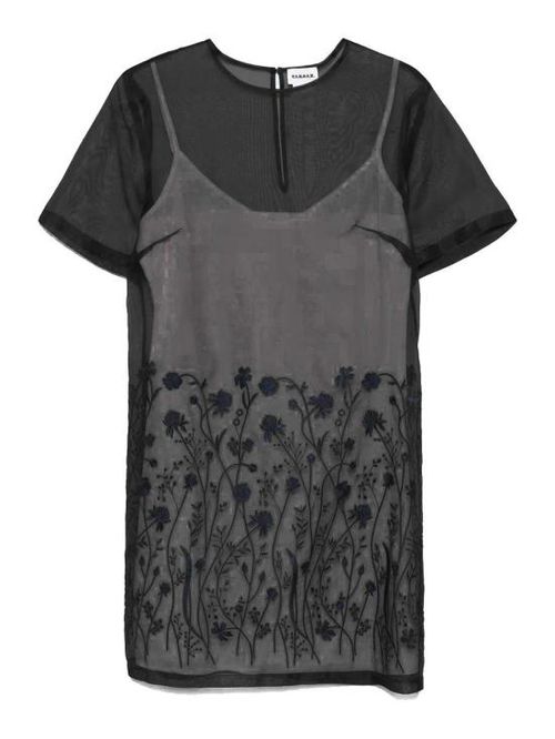 파로쉬 미디 스커트 D726012SORGENTE013 Black