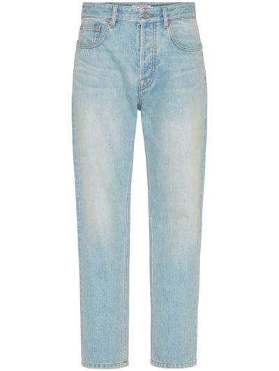 [해외] 24SS 발렌티노 가라바니 스트레이트 팬츠 4V3DE03D9WD 508 LIGHT BLUE