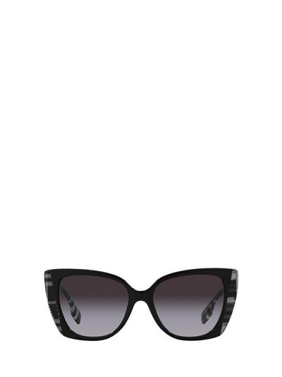 [해외] 26FW 버버리 선글라스 BE4393 40518G BLACK CHECK WHITE BLACK