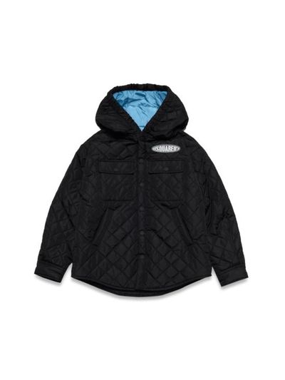 [해외] 24SS [키즈] 디스퀘어드2 캐주얼 자켓 DQ2121K D00BNDQ900 BLACK