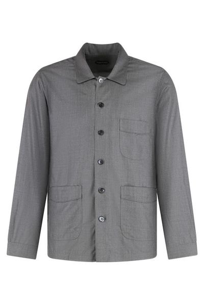 [해외] 25FW 톰포드 긴팔 셔츠 HXH002FMS064IG344 grey