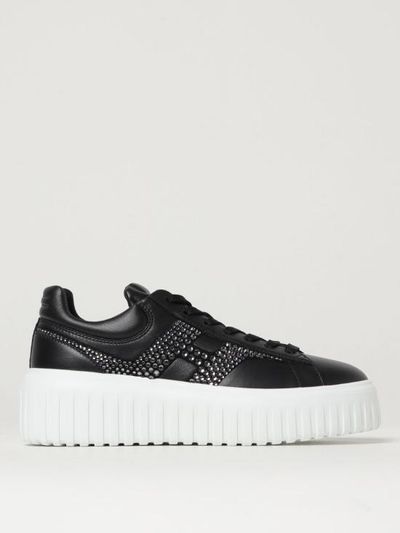 [해외] 25FW 호간 뮬/슬리퍼 HXW6450FO60U48 B999 Black