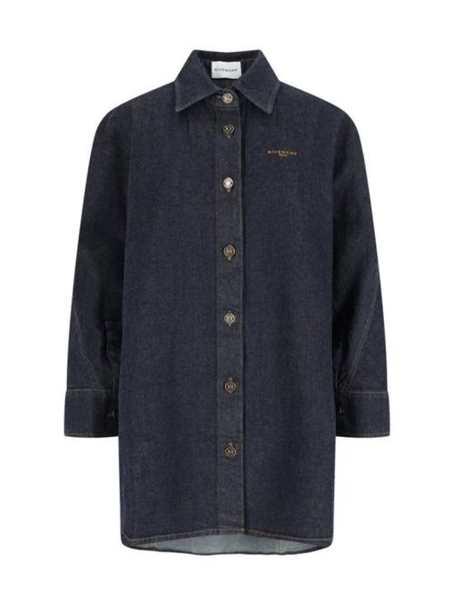 [해외] 25FW 지방시 데님 자켓 BW61F1516P401 Blue