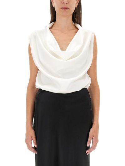 [해외] 24FW 키톤 블라우스/셔츠 D58402 K04S7504 WHITE