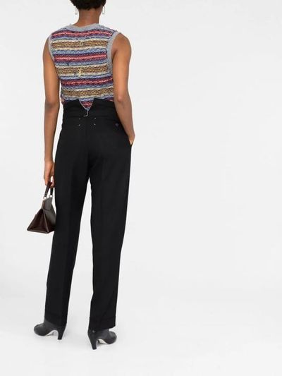 [해외] 25FW 마르지엘라 스트레이트 팬츠 SI0KA0005S60307 900 BLACK