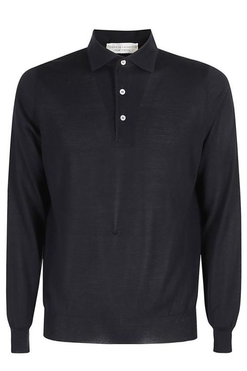 [해외] 24FW 필리포 드 로렌티스 폴로 티셔츠 PL1MLPAR RM16R 095 Blue