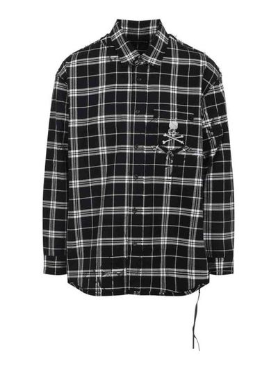 [해외] 마스터마인드 긴팔 셔츠 MW25S15SH007026BLACK Black
