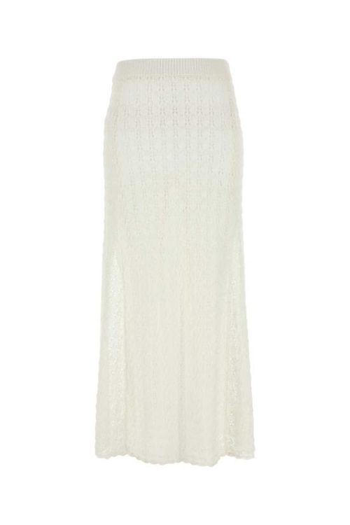 [해외] 26SS 가니 롱 스커트 K2546 135 White
