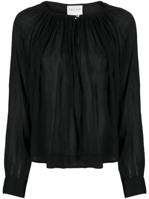 [해외] 23FW 포르테포르테 탑 10712MYSHIRT 8014 Black
