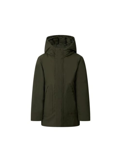 [해외] 25FW [키즈] 세이브더덕 트렌치 코트 J41447BK MATT2150071 GREEN