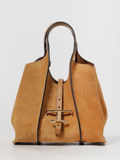 [해외] 25FW 토즈 T 타임리스 미니 토트백 XBWTSBA9100P3A S403 Cocoa