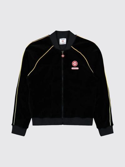 [해외] 25FW 카사블랑카 봄버 자켓 MAW25JTP42101 Black