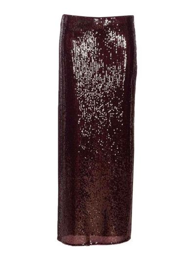 [해외] 파트리지아페페 미디 스커트 8G0491J326M549 Red